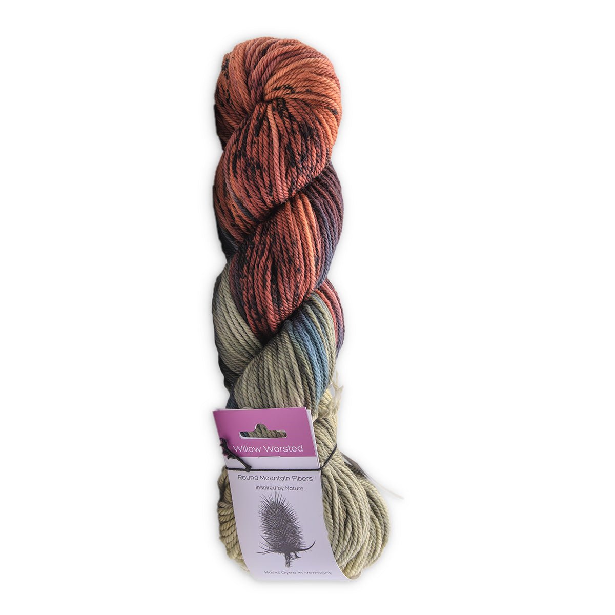 Round Mountain Fibers | Willow Worsted Colorways - Paradise Fibers