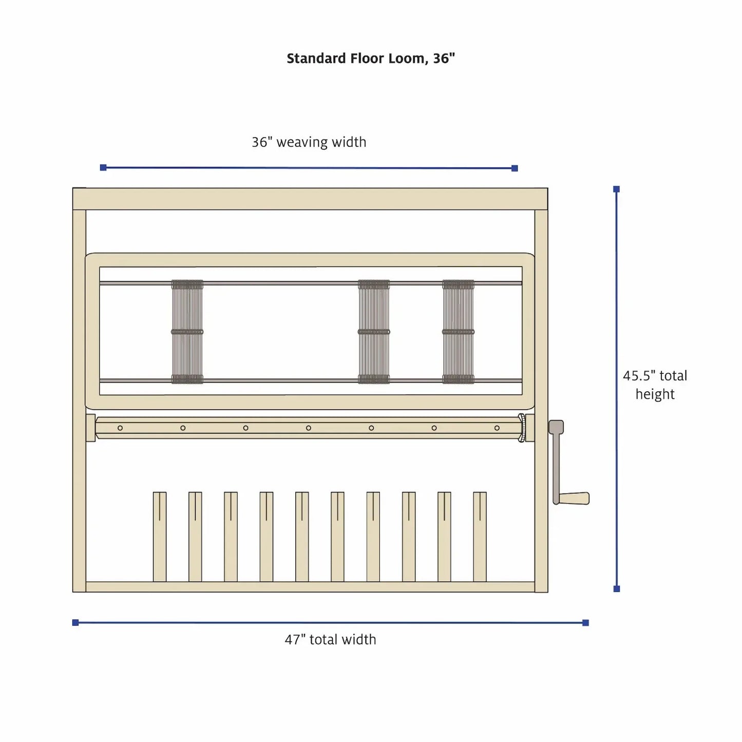 Schacht Standard Floor Loom