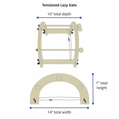 Schacht Industrious Collapsible Lazy Kate, view 2
