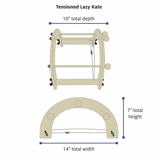 Schacht Industrious Collapsible Lazy Kate, view 2
