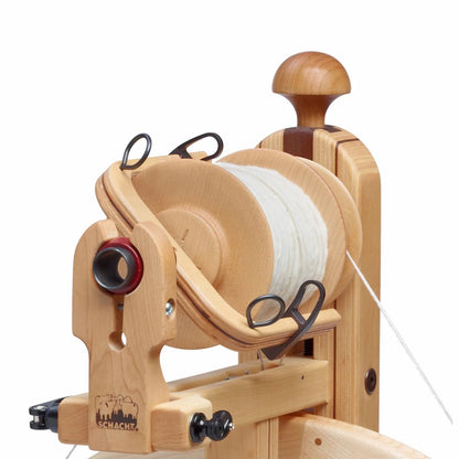Schacht Matchless Double Treadle Spinning Wheel - Paradise Fibers