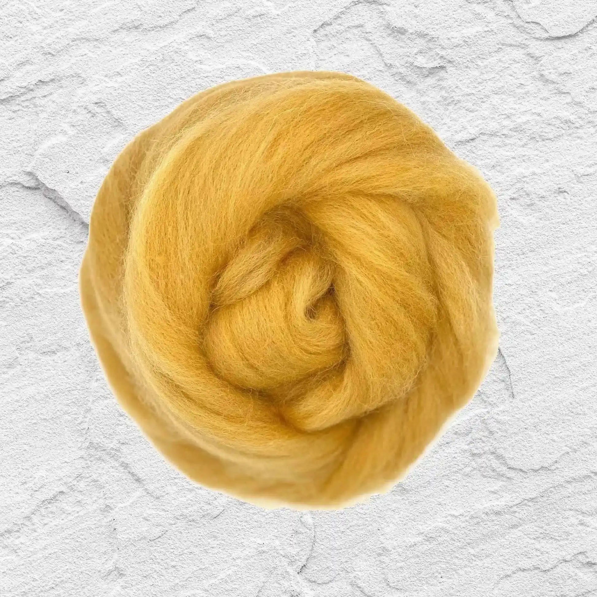 Paradise Fibers Shetland Wool Top - Corn