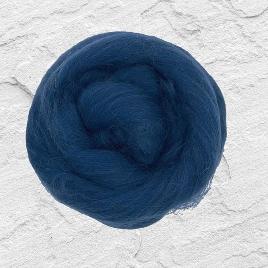 Paradise Fibers Shetland Wool Top - Denim