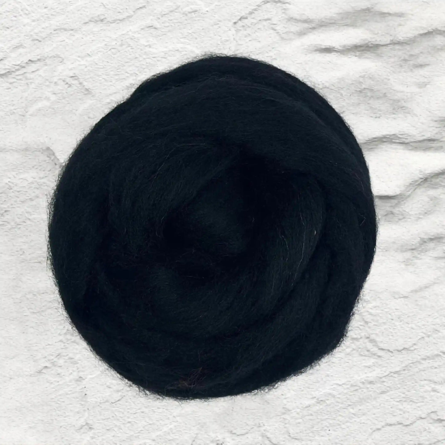 Paradise Fibers Shetland Wool Top - Raven