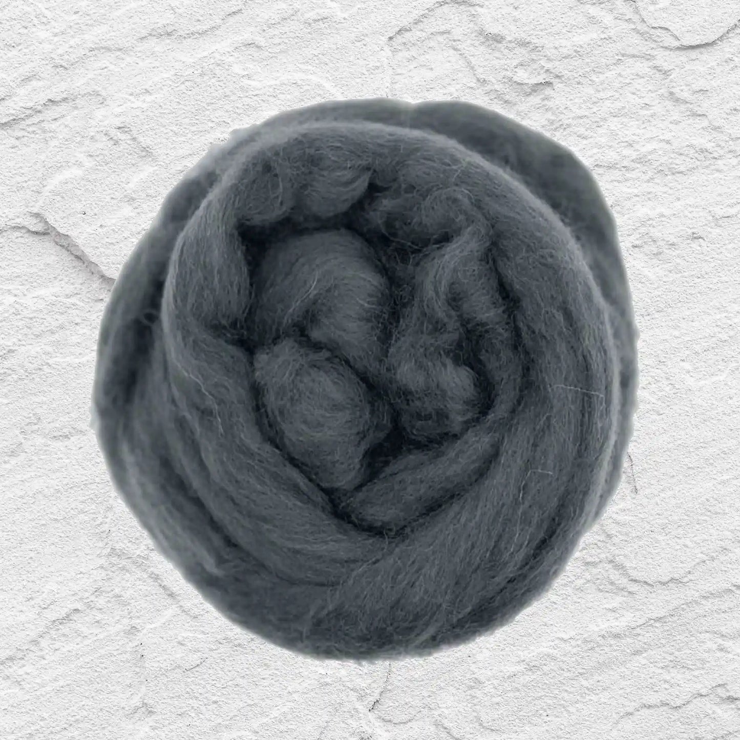 Paradise Fibers Shetland Wool Top - Slate