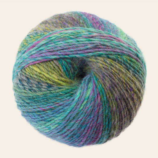 Sirdar Jewelspun With Wool Chunky color 201 Emerald Shore