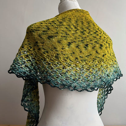 Malabrigo Sea Swash Shawl Kit