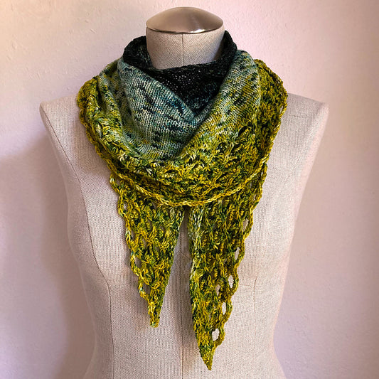 Sea Swash Shawl Pattern by Susan Ashcroft