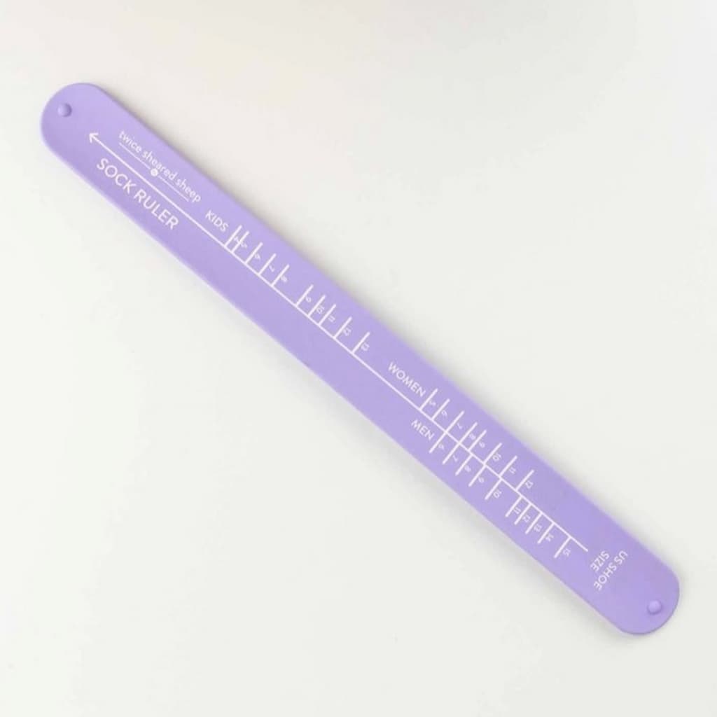 Sock Ruler - Sock Sizing Snap Bracelet - Paradise Fibers