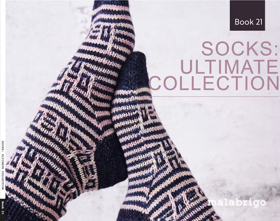 Malabrigo Pattern Book 21 - Sock Ultimate Collection