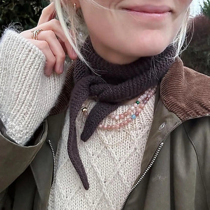 Sophie Scarf Knitting Kit & Pattern in Arroyo