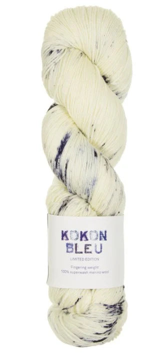 KOKON BLEU Organic Merino Non-Superwash Fingering Yarn