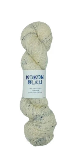 KOKON BLEU Merino Linen Fingering Yarn