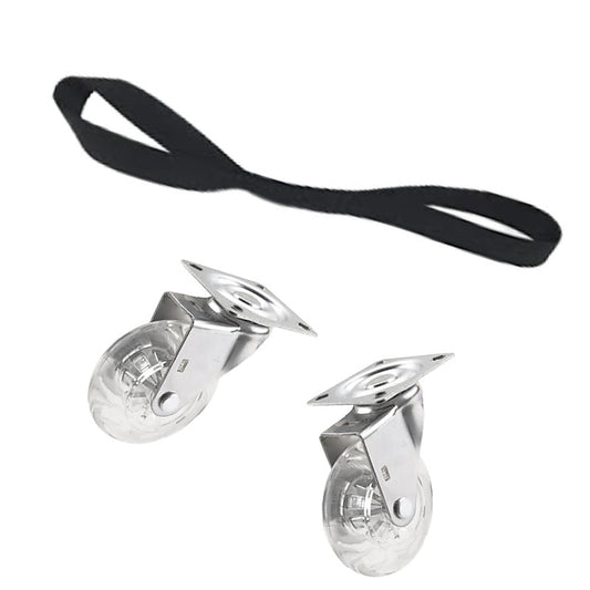 SpinOlution Monarch travel straps and transport wheels kit