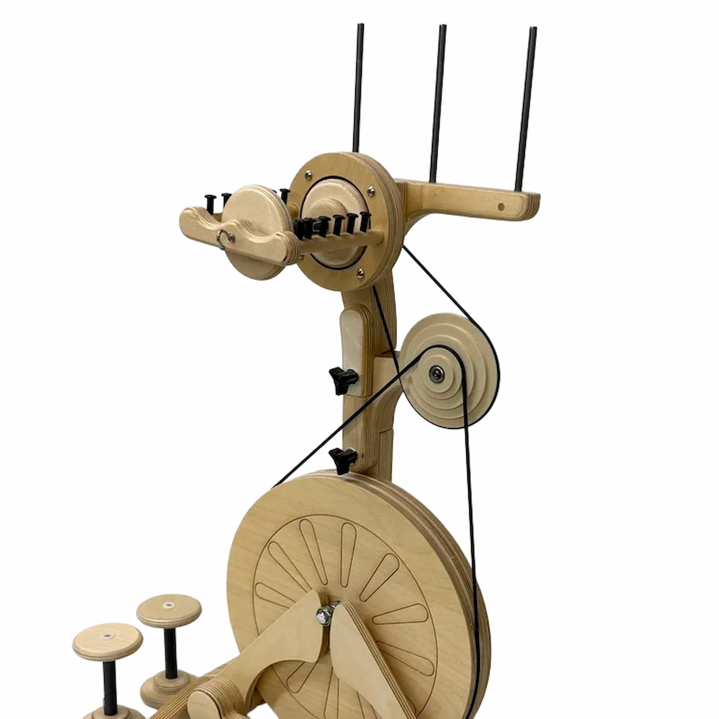 Pollywog Accelerator shown installed with a wide view on the wheel