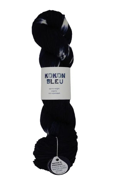 KOKON BLEU Organic Merino Sport Yarn