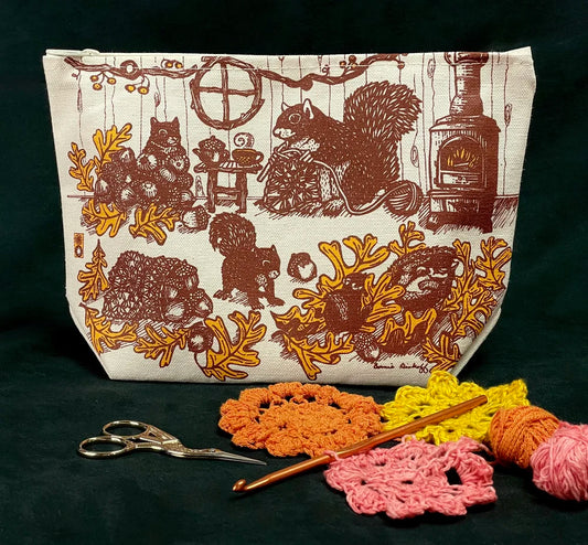 Bonnie Bishoff Large Zippered Pouch