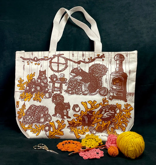 Bonnie Bishoff Zippered Tote
