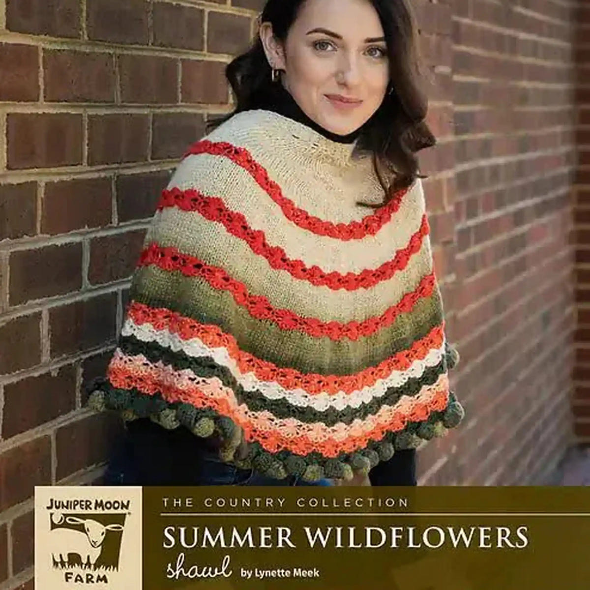 SUMMER WILDFLOWERS SHAWL Pattern by Juniper Moon Farm - Leaflet - Paradise Fibers