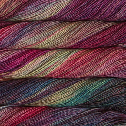 Malabrigo Sock Light Fingering Yarn color Aniversario 005