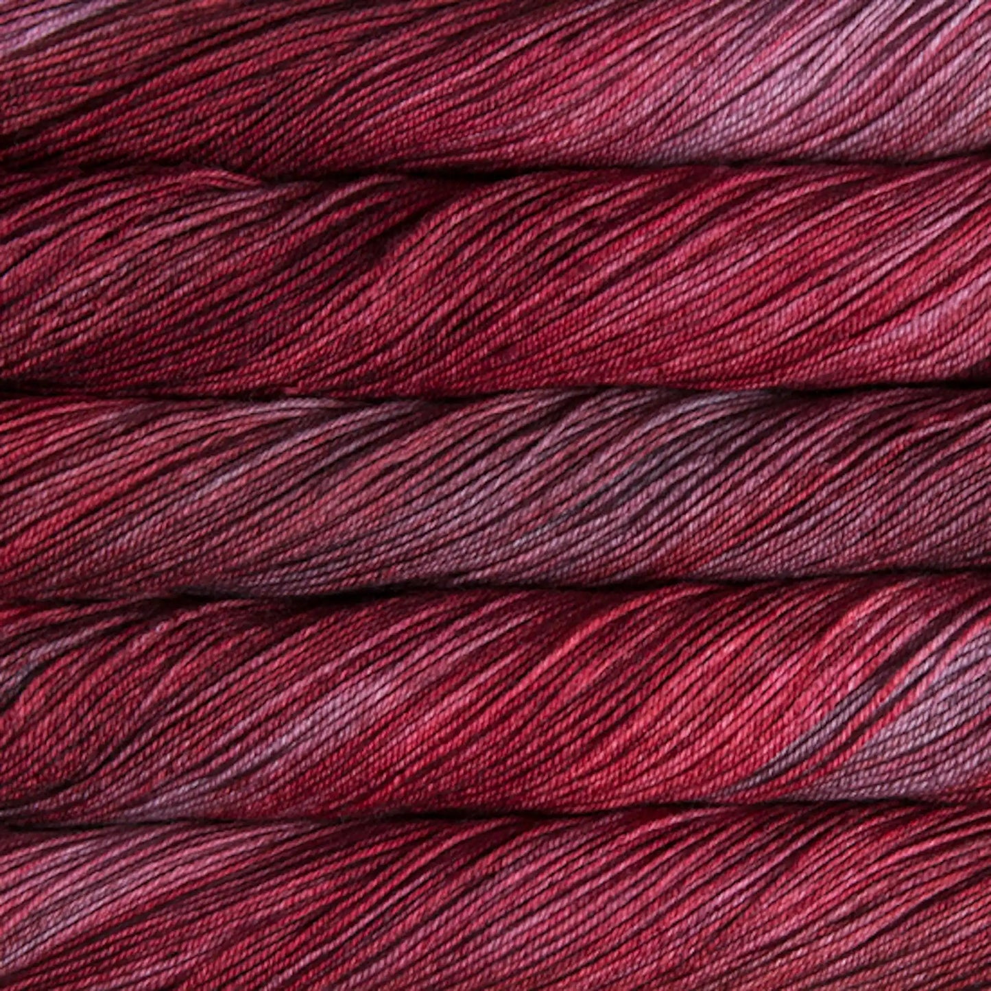 Malabrigo Sock Light Fingering Yarn color Cereza 033