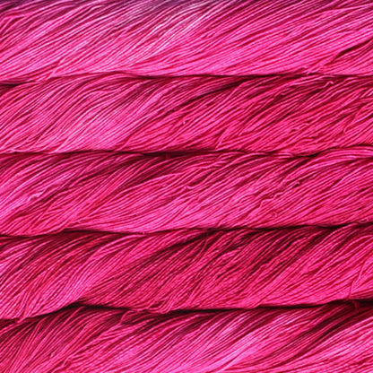 Malabrigo Sock Light Fingering Yarn color Fucsia 093
