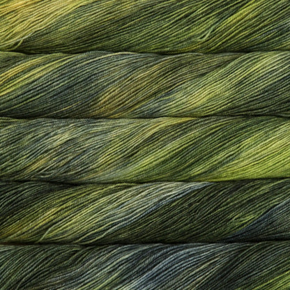 Malabrigo Sock Light Fingering Yarn color Ivy 138