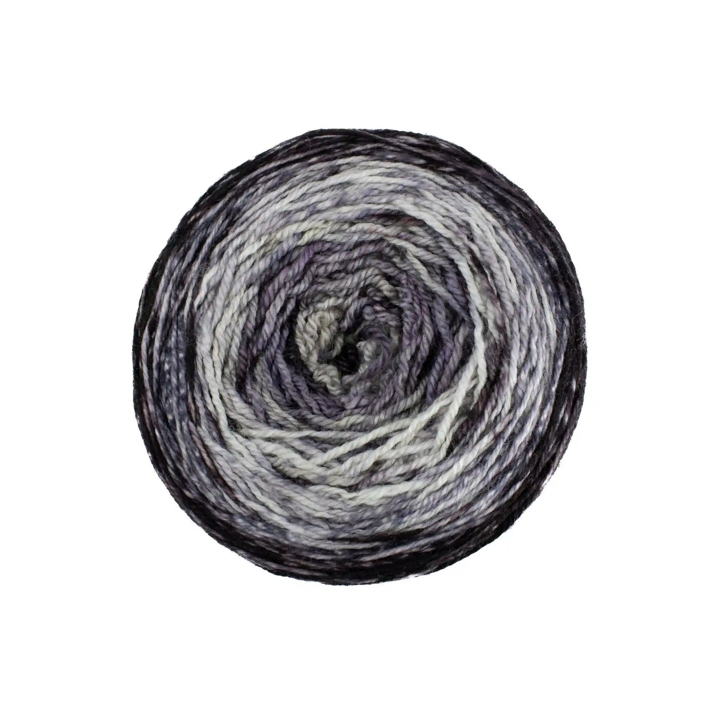 Malabrigo Metamorphosis Sock Light Fingering Yarn color 323 Midnight Bloom