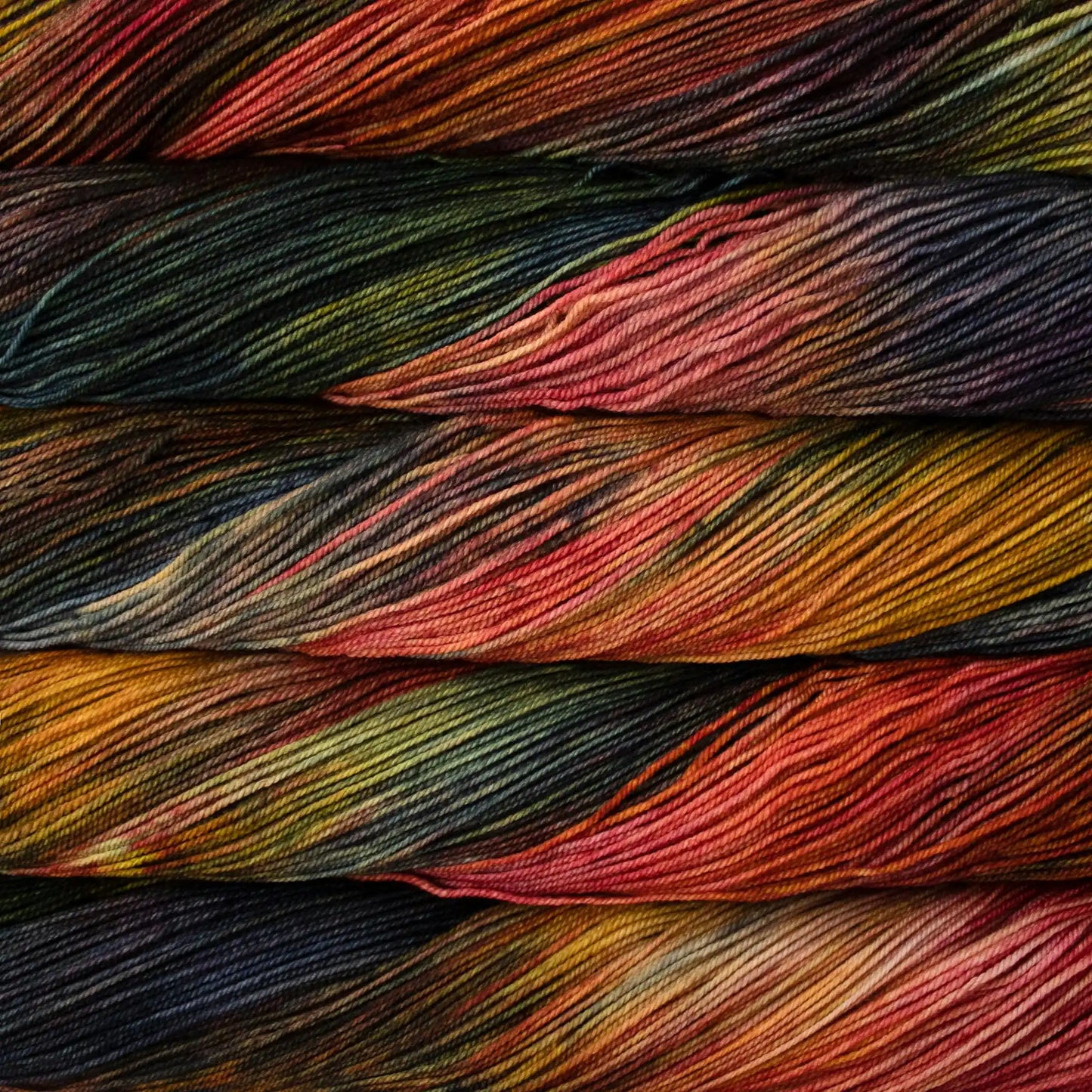Malabrigo Sock Light Fingering Yarn color Fulgor 458 - New Aura Color