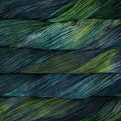Malabrigo Sock Light Fingering Yarn color Misterio 461 - New Aura Color
