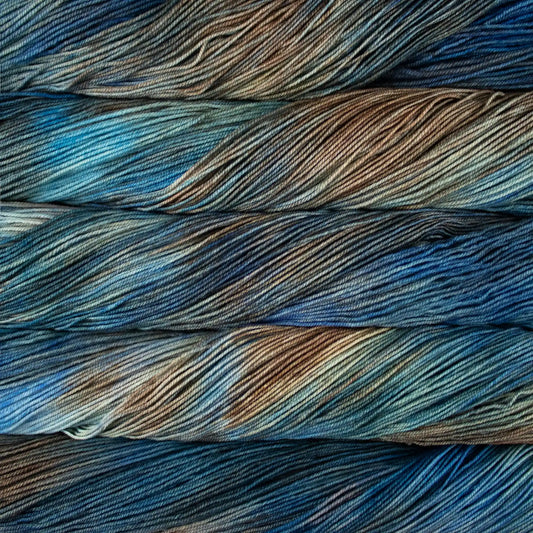 Malabrigo Sock Light Fingering Yarn color Fluidez 464 - New Aura Color