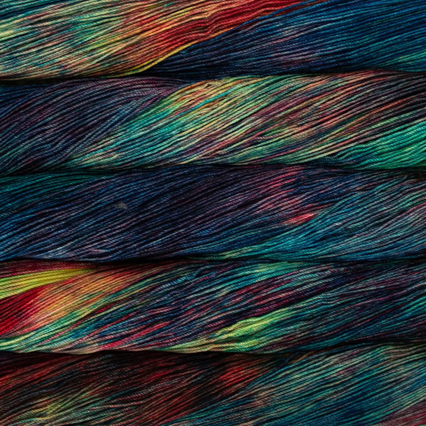 Malabrigo Sock Light Fingering Yarn color Camaleon 684