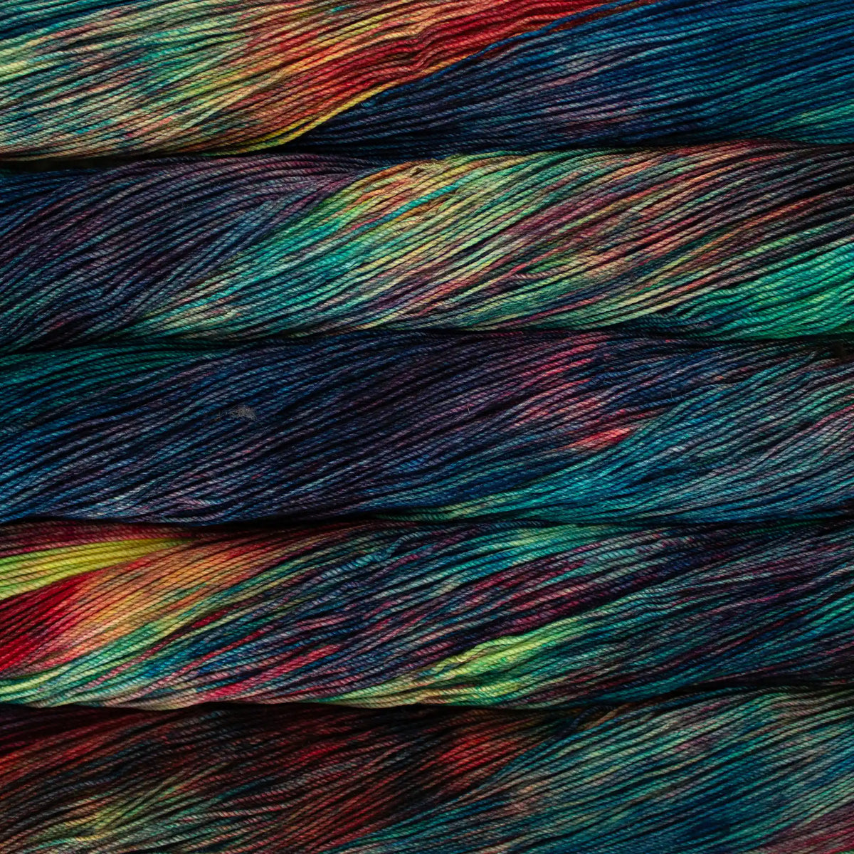 Malabrigo Sock Light Fingering Yarn color Camaleon 684