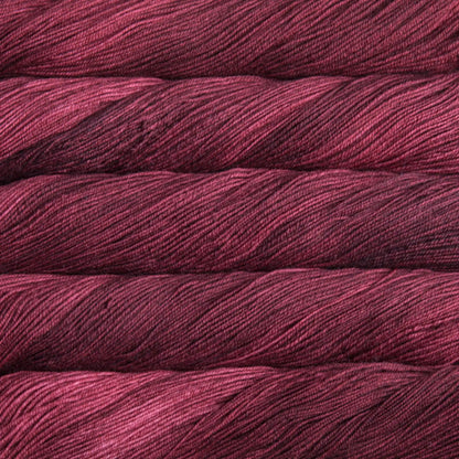 Malabrigo Sock Light Fingering Yarn color Tiziano Red 800