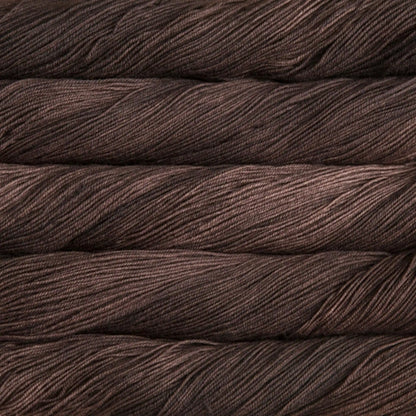 Malabrigo Sock Light Fingering Yarn color Chocolate Amargo 812