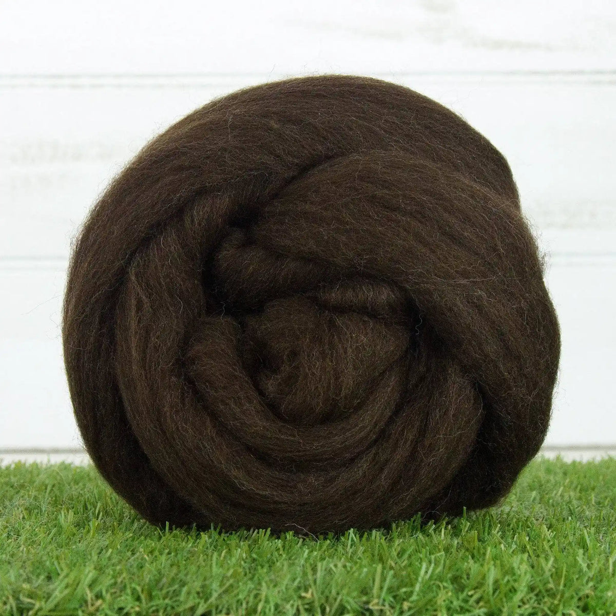 Paradise Fibers Corriedale Top - Natural Brown