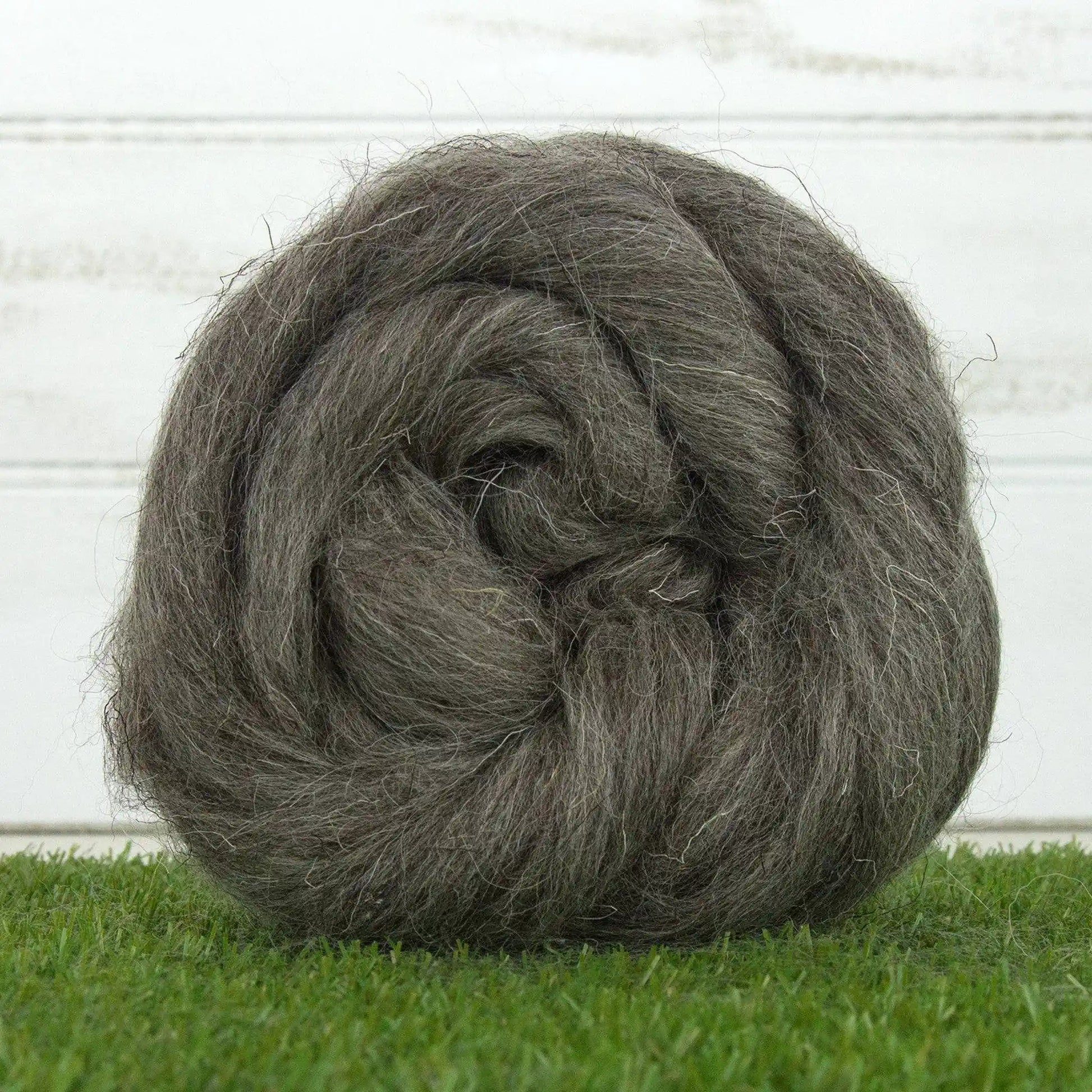 Paradise Fibers Herdwick Wool Roving - Light Grey