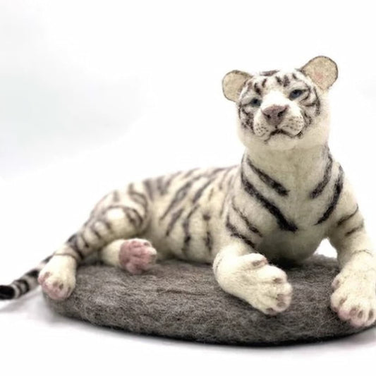 Tasia the Tiger Needle Felting Kit - Paradise Fibers