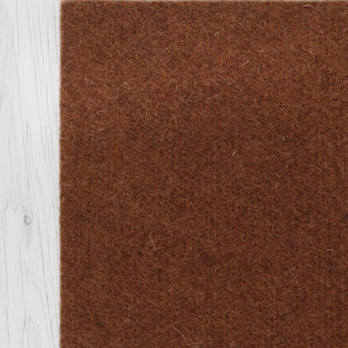 Thermoformable Wool Felt Squares - Cocoa
