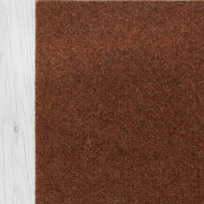 Thermoformable Wool Felt Squares - Cocoa