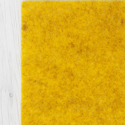 Thermoformable Wool Felt Squares - Mustard