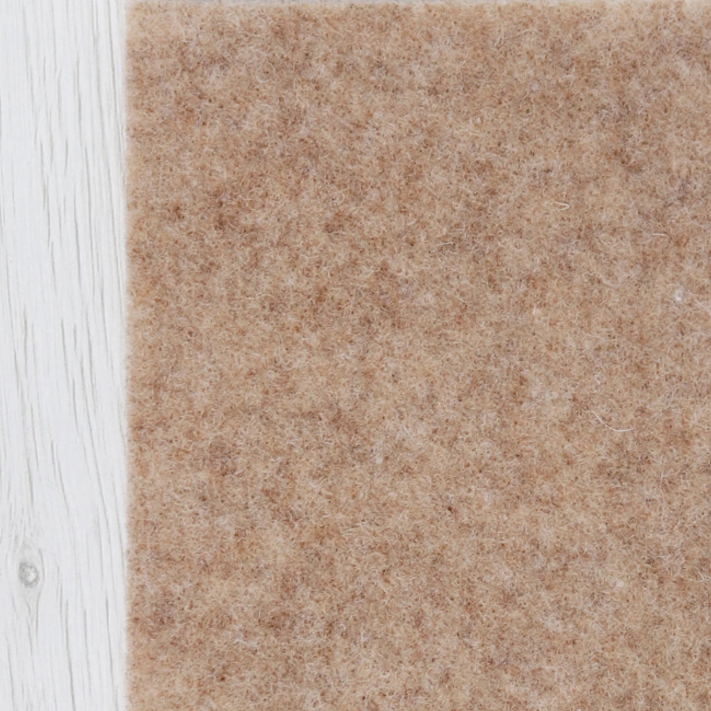 Thermoformable Wool Felt Squares - Nougat