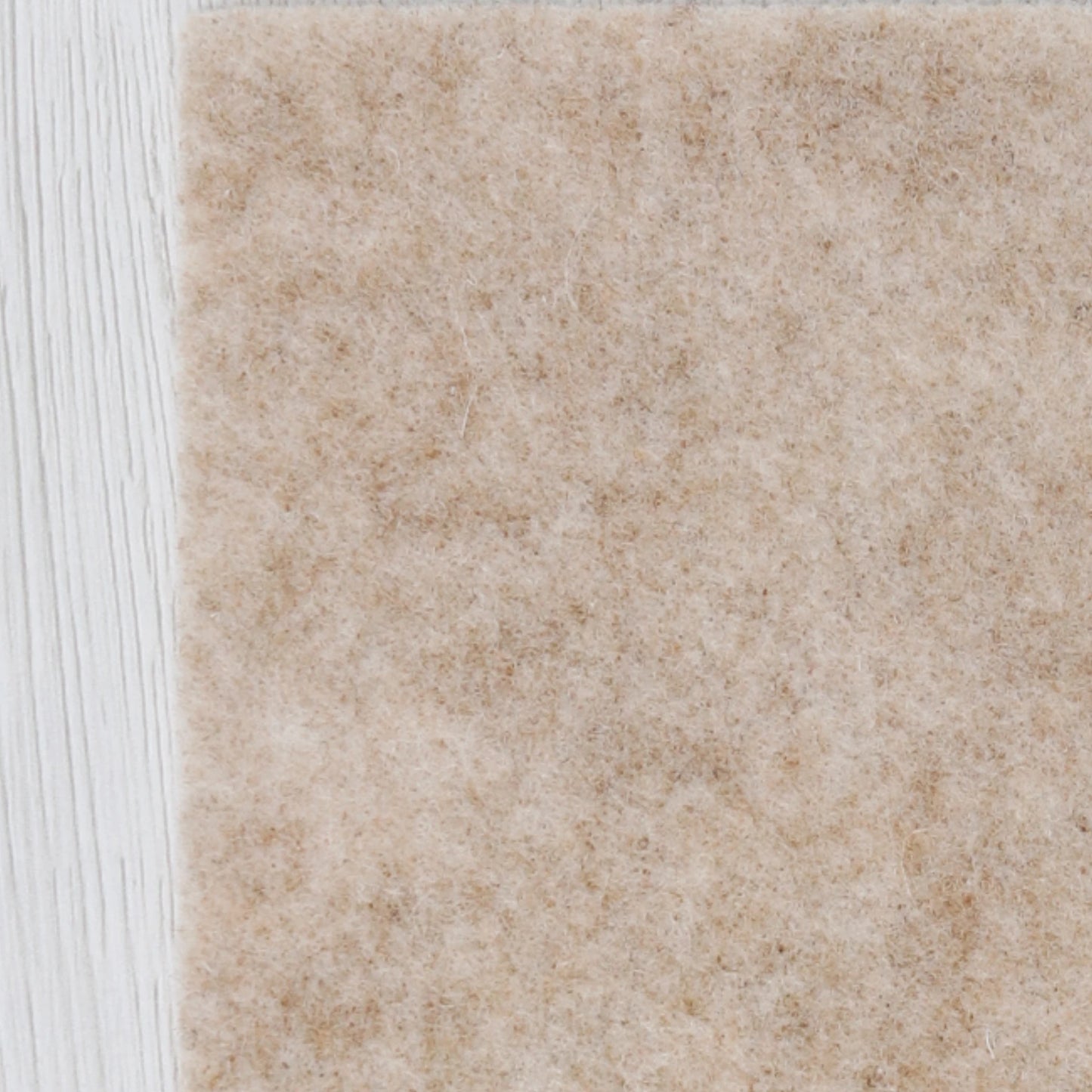 Thermoformable Wool Felt Squares - Sand