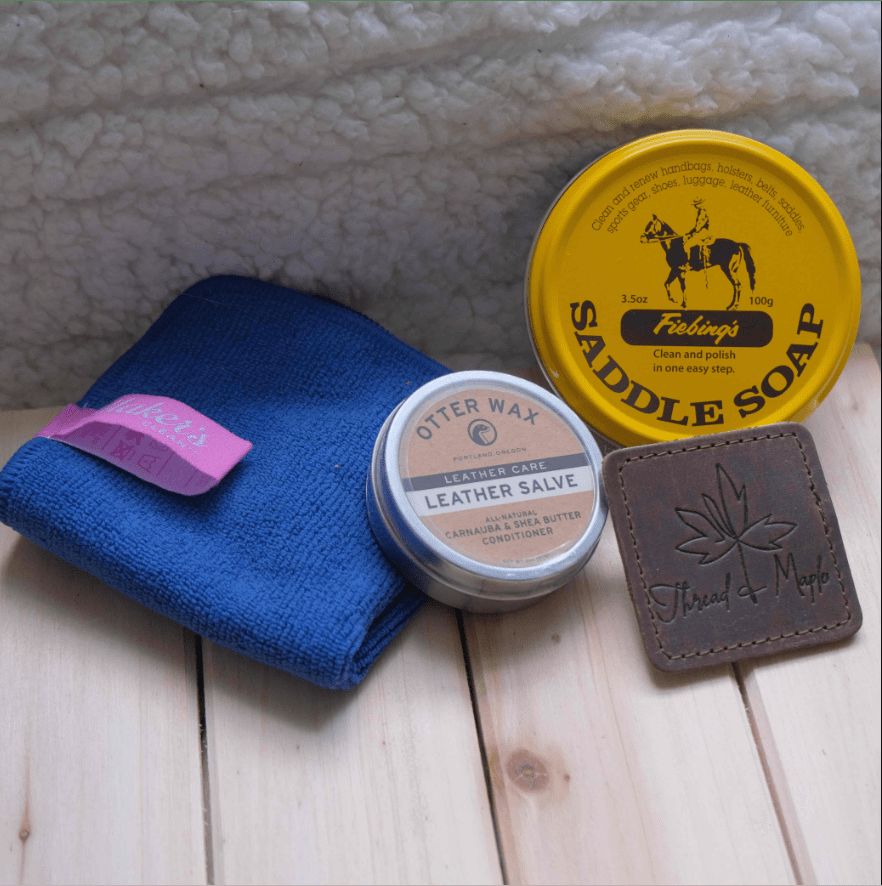 Thread and Maple Leather Care Kit - Paradise Fibers