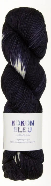 KOKON BLEU Organic Merino Non-Superwash Fingering Yarn