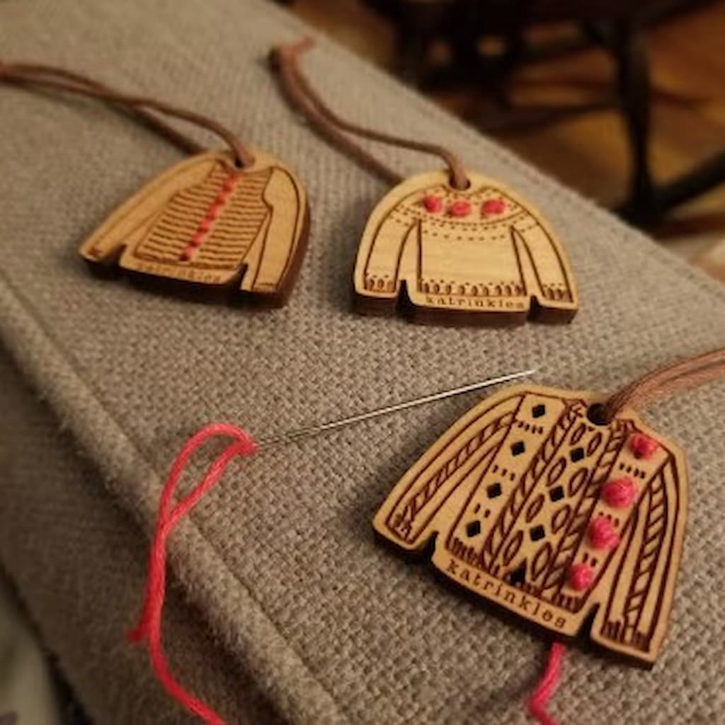 Tiny Sweater Ornament Set - Paradise Fibers