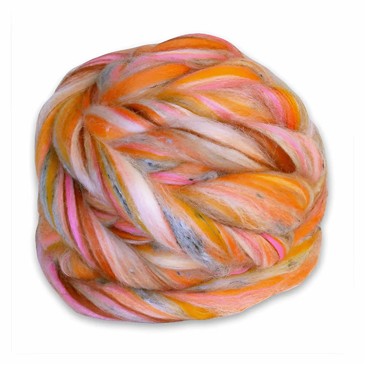 Paradise Fibers Tweedy Merino and Camel Down Blend - Pumpkin Spice