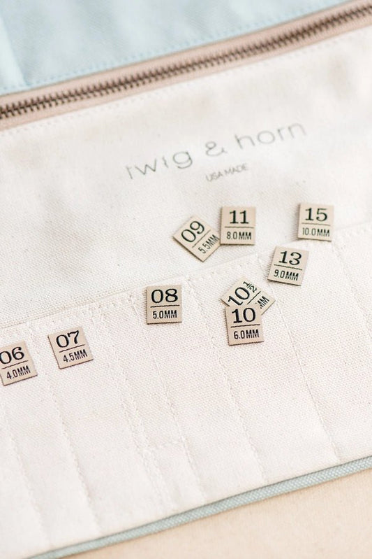 Twig & Horn | Needle Size Lables - Paradise Fibers