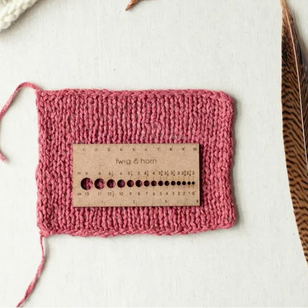 Twig & Horn | Small Gauge Ruler - Paradise Fibers