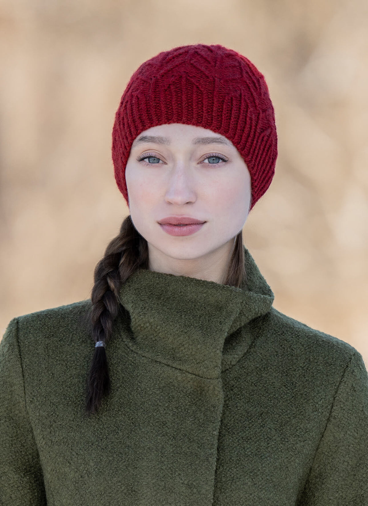 Mountain Vista Hat knit project